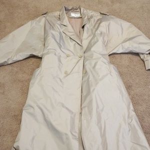 Ladies plus size all weather coat
